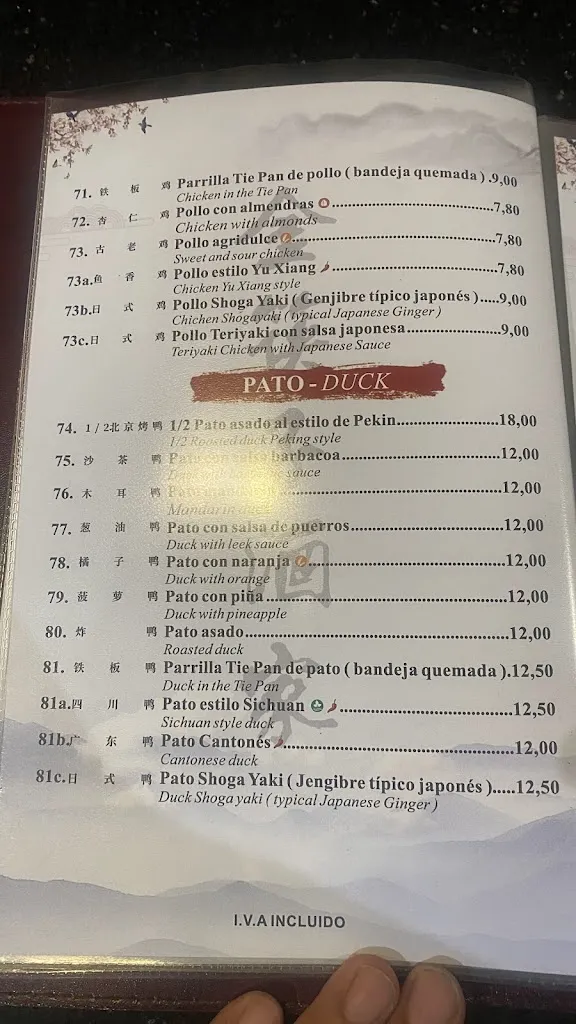 Menu_Restaurante Chino Palillos De Oro_Medina de Pomar_image_3