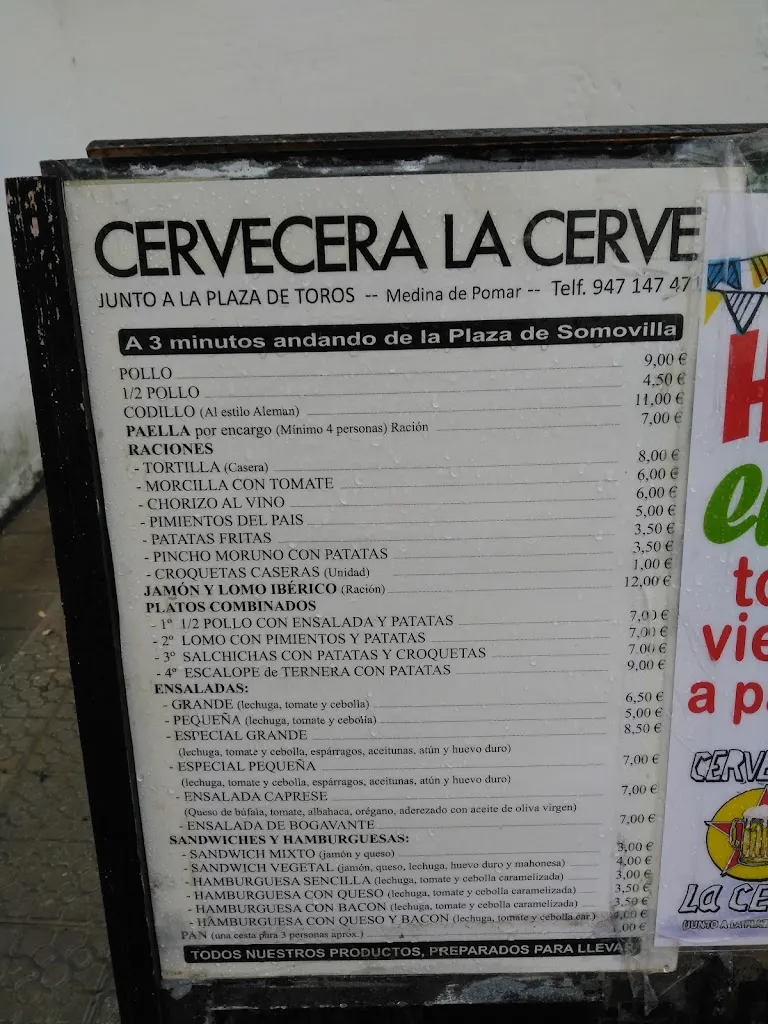 Menu_Cervecería la Cerve_Medina de Pomar_image_4