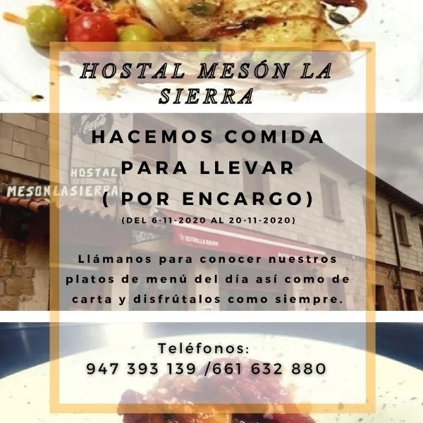 Menu_Hostal Mesón La Sierra_Palacios de la Sierra_image_4