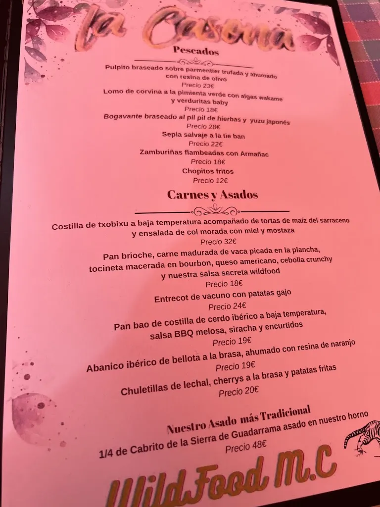 Menu_La Casona del Mesonero_Palazuelos de Muñó_immagine_3