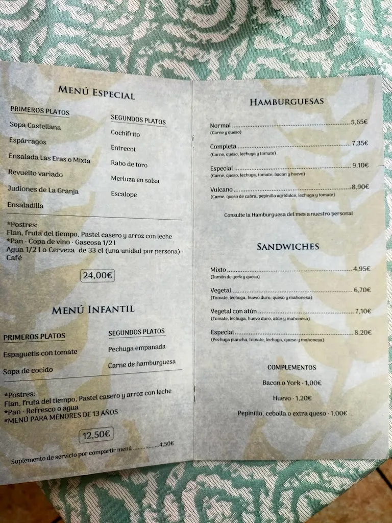 Menu_Bar Restaurante Las Eras_Palazuelos de Muñó_image_1