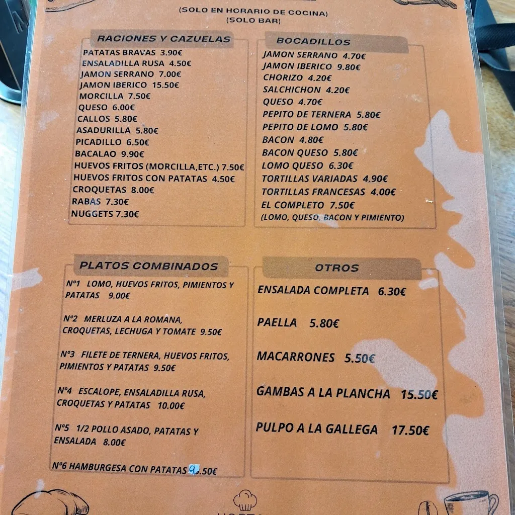 Menu_Hostal Pancorbo_Pancorbo_immagine_3