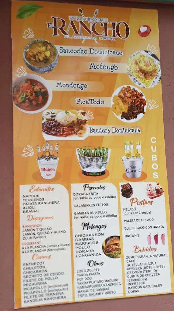 Menu_El Rancho ‘‘El Auténtico Sabor’’_Quemada_image_1