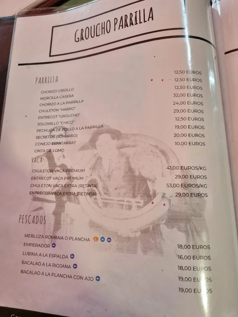 Menu_Parrilla Groucho - Harpo Restaurante_Pinilla de los Moros_image_2