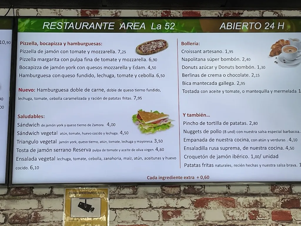 Menu_RESTAURANTE ÁREA LA 52_Quintanillas Las_immagine_4