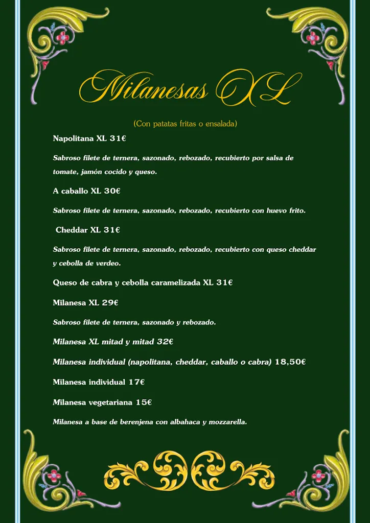 Menu_El Bodegón Argentino_Sobrado_image_3