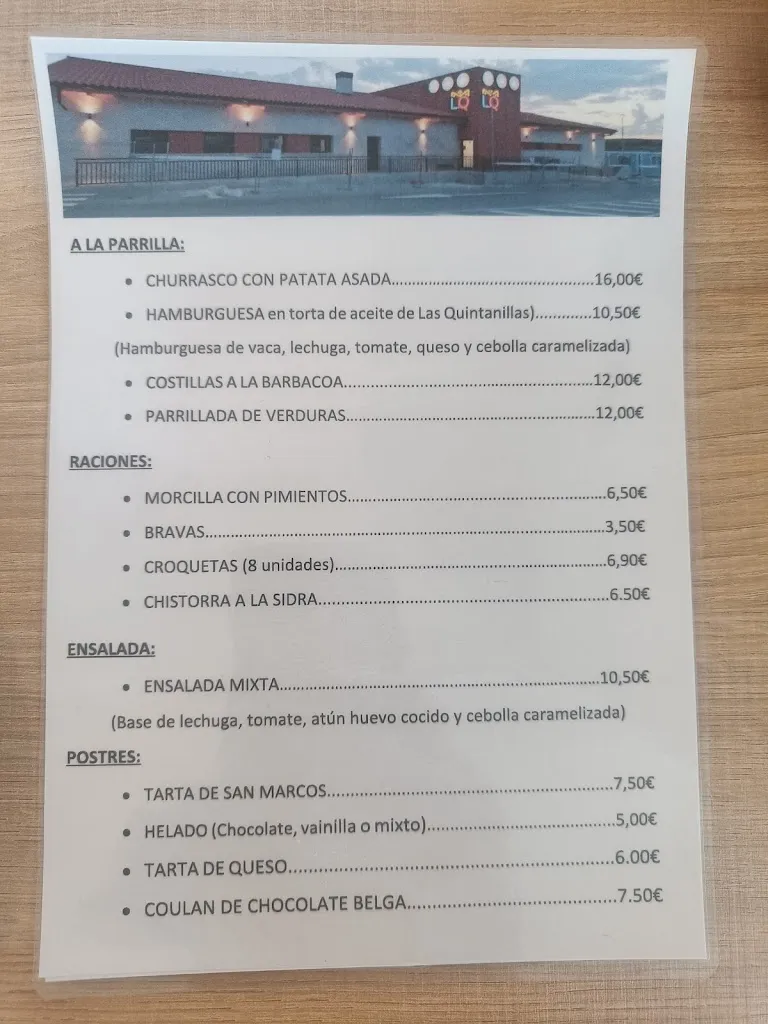 Pamela Granda Sixto_Bar Cafetería Restaurante- Área de servicio_Quintanillas Las_review