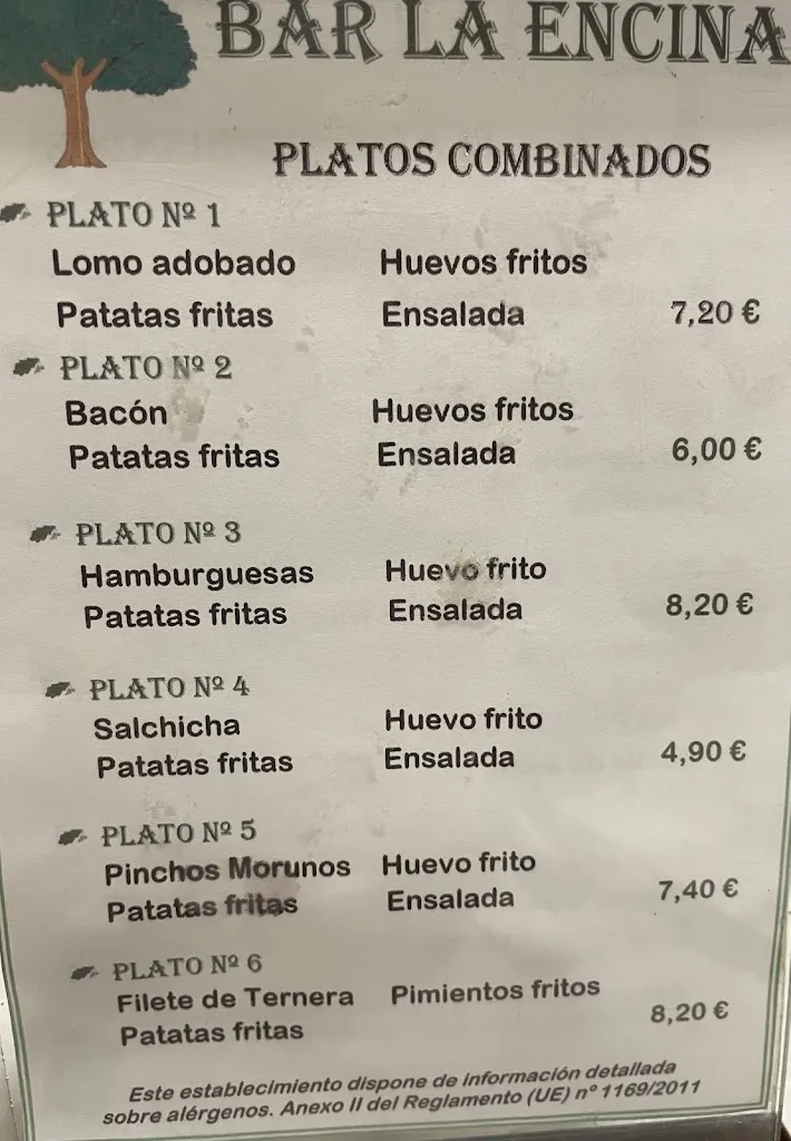 Menu_Restaurante La Encina_Quintanillas Las_image_3