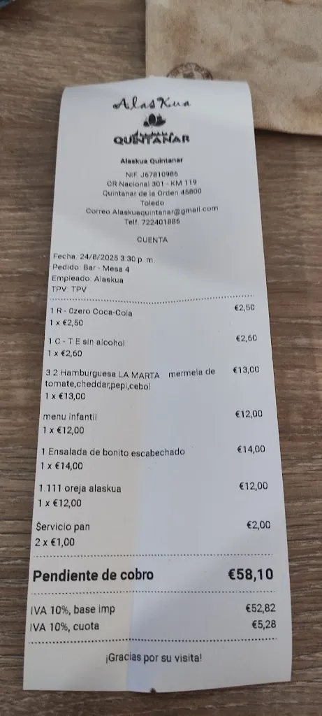 Menu_Alaskua Quintanar_Quintanar de la Sierra_immagine_4