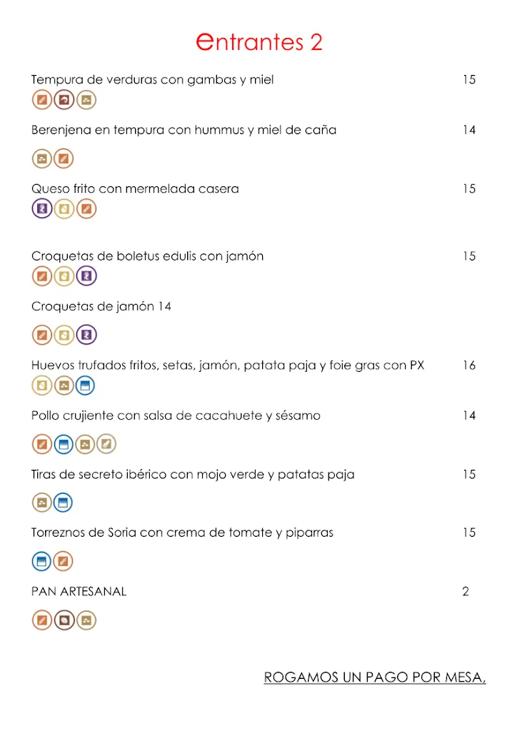 Menu_Granero restaurante_Quintanar de la Sierra_image_1