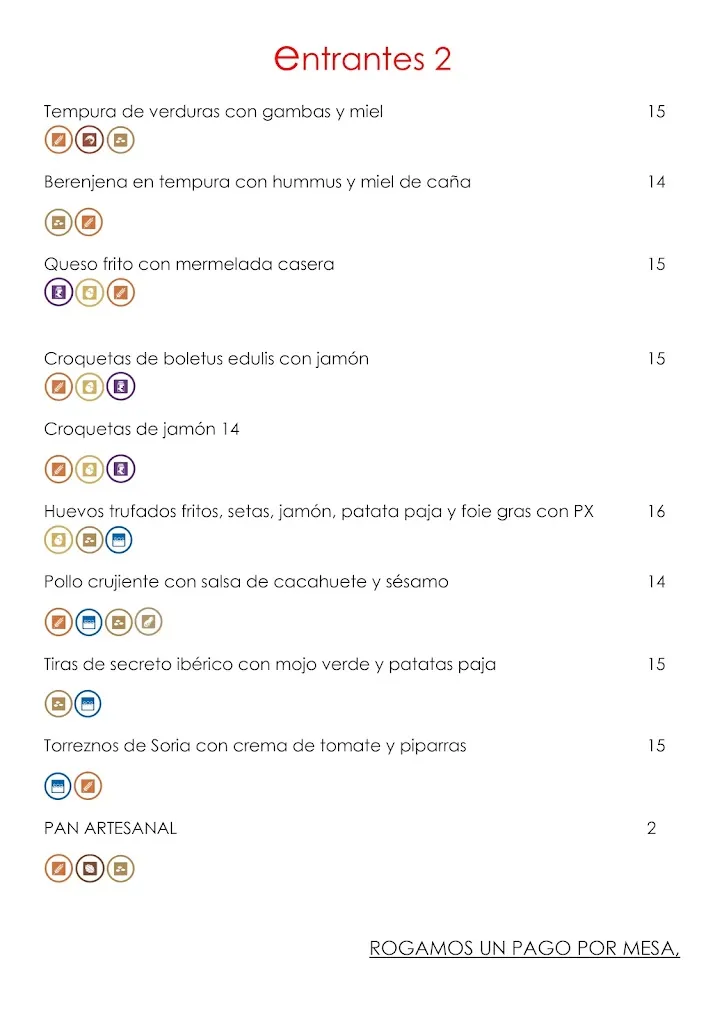 Menu_Granero restaurante_Quintanar de la Sierra_image_2