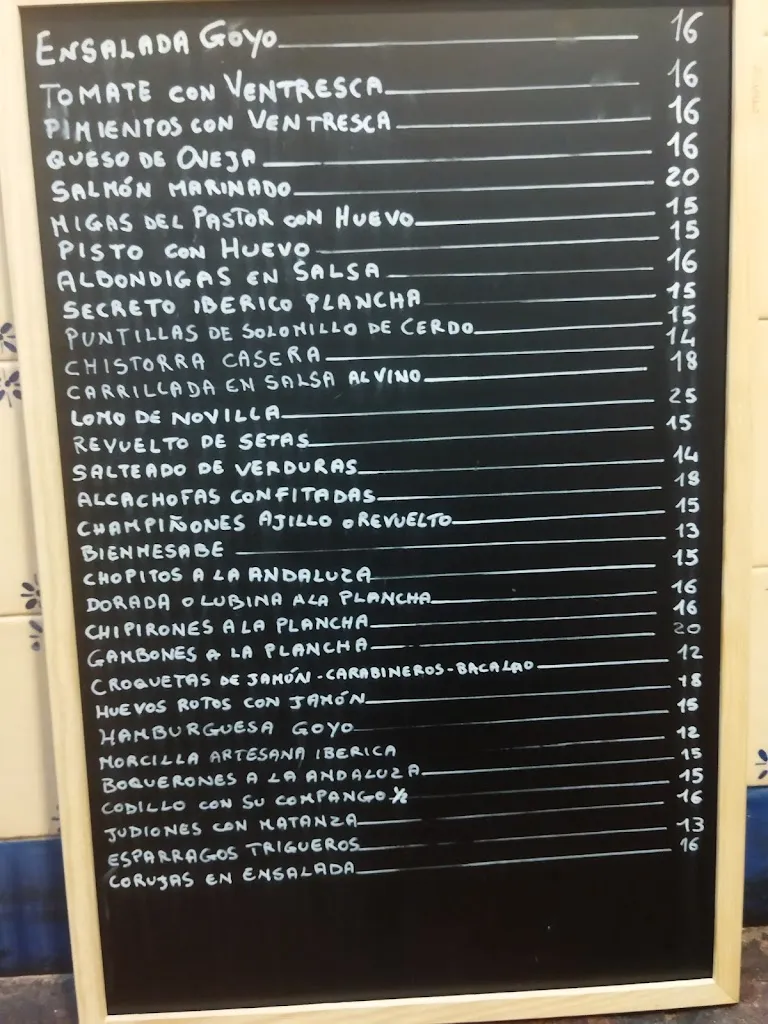 Menu_Casa Goyo_San Juan del Monte_immagine_2