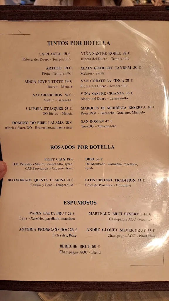 Menu_Barra Amelia_Santa Cecilia_image_3