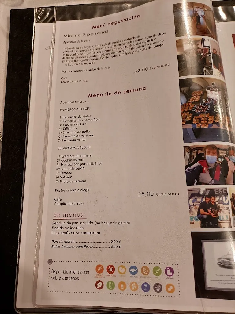 Menu_Casa Wimba_San Vicente del Valle_image_1