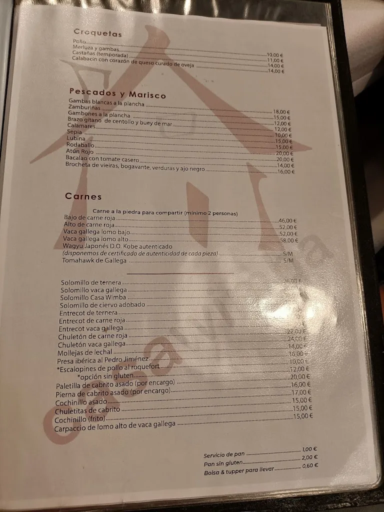 Menu_Casa Wimba_San Vicente del Valle_image_3