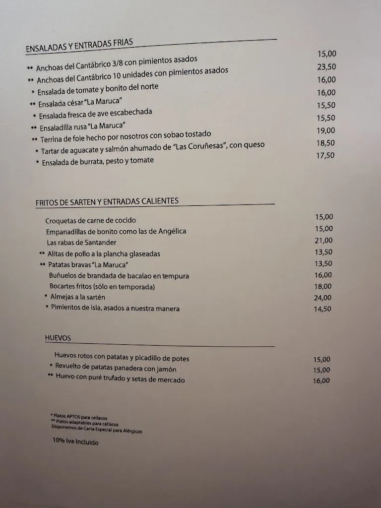 Menu_La Maruca - Velázquez_Rucandio_immagine_2