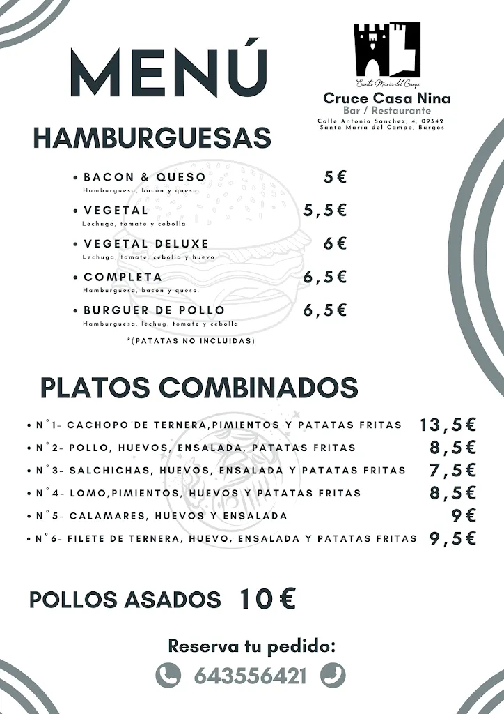 Menu_Bar/Cafetería Cruce Casa Nina_Santa María del Campo_immagine_2