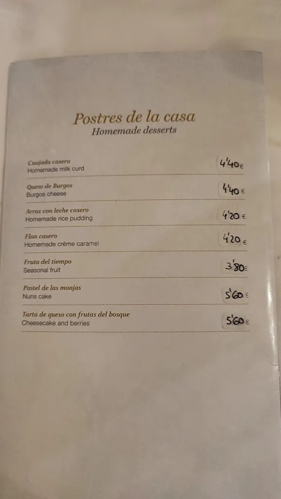 Menu_Restaurante Santo Domingo de Silos_Santo Domingo de Silos_image_3
