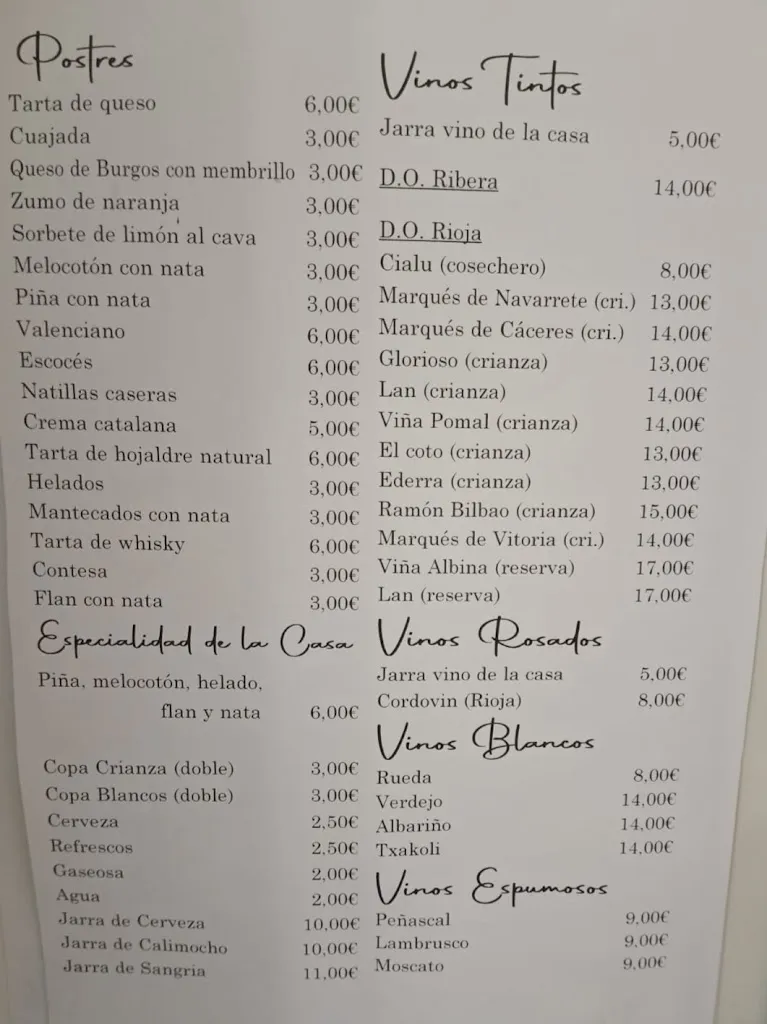 Menu_Bar Restaurante Anamari_Valle de Manzanedo_image_1
