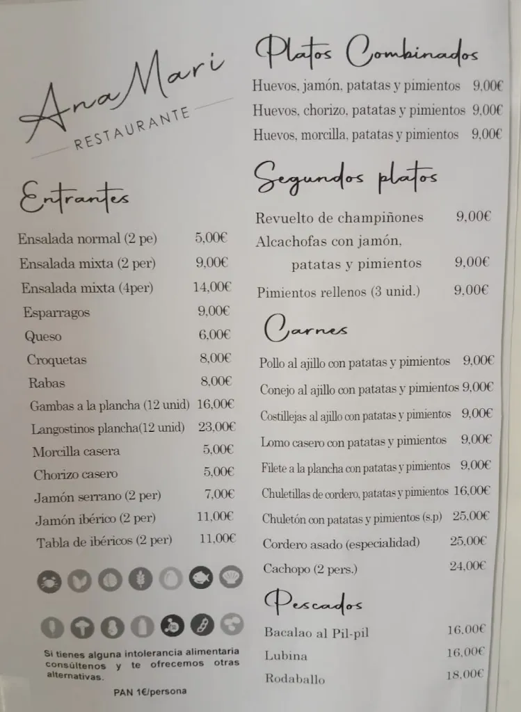 Menu_Bar Restaurante Anamari_Valle de Manzanedo_image_2