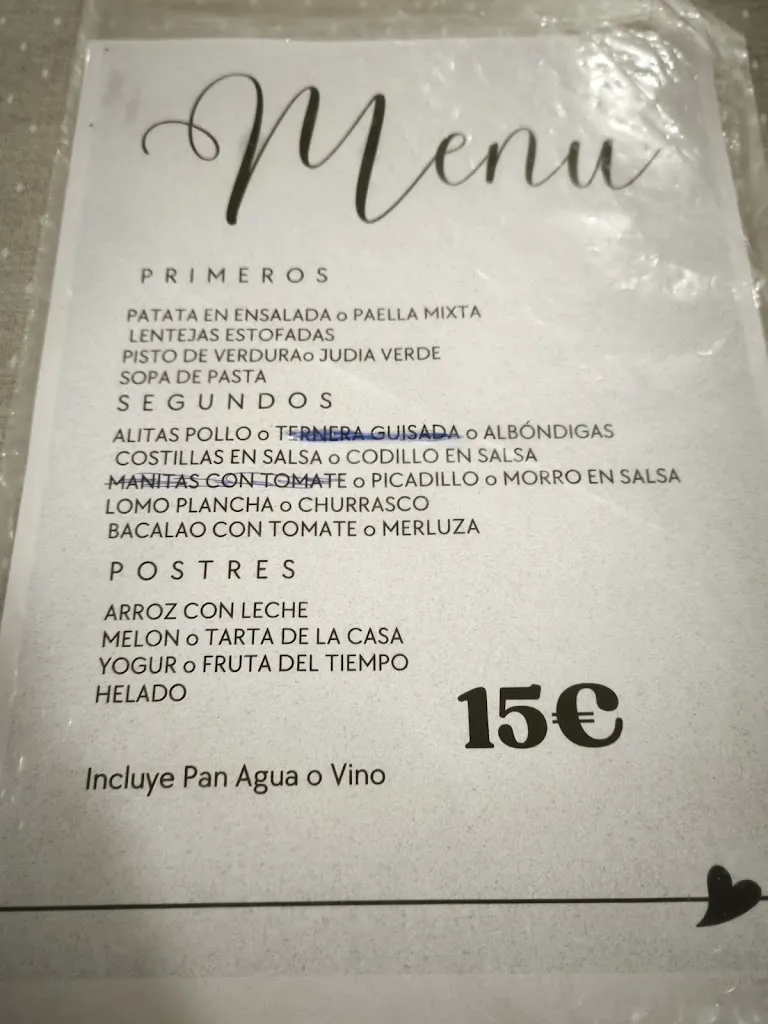 Menu_El Pájaro_Valle de Oca_immagine_2