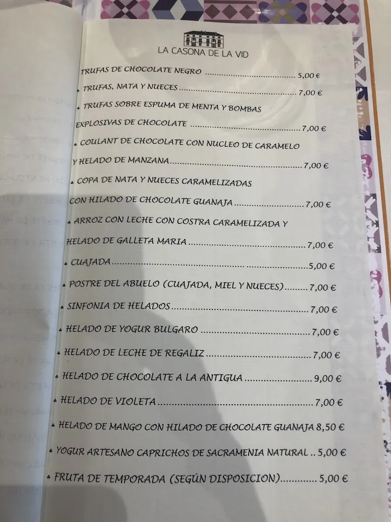 Menu_La Casona de la Vid_Vid de Bureba La_image_4