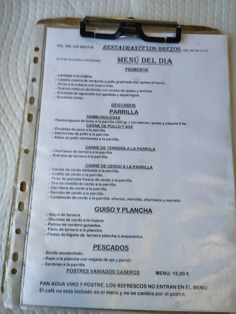 Menu_Los Brezos_Villalbilla de Burgos_image_4