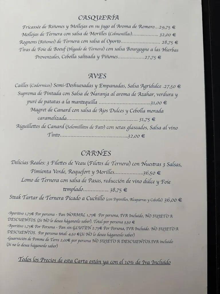 Menu_La Esquina del Real_Ares_image_2