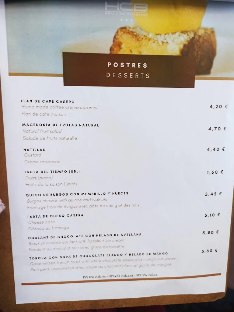 Menu_Restaurante @ Hotel Ciudad de Burgos_Villaquirán de la Puebla_image_4