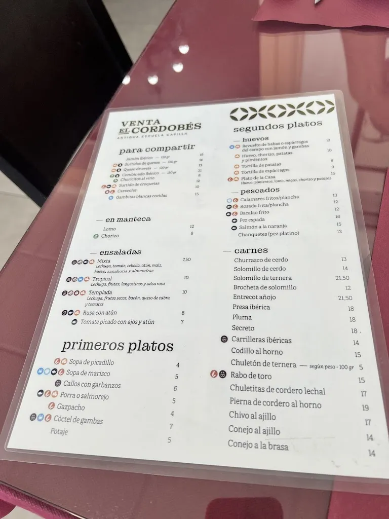 Menu_Venta El Cordobés_Villanueva de Teba_image_1