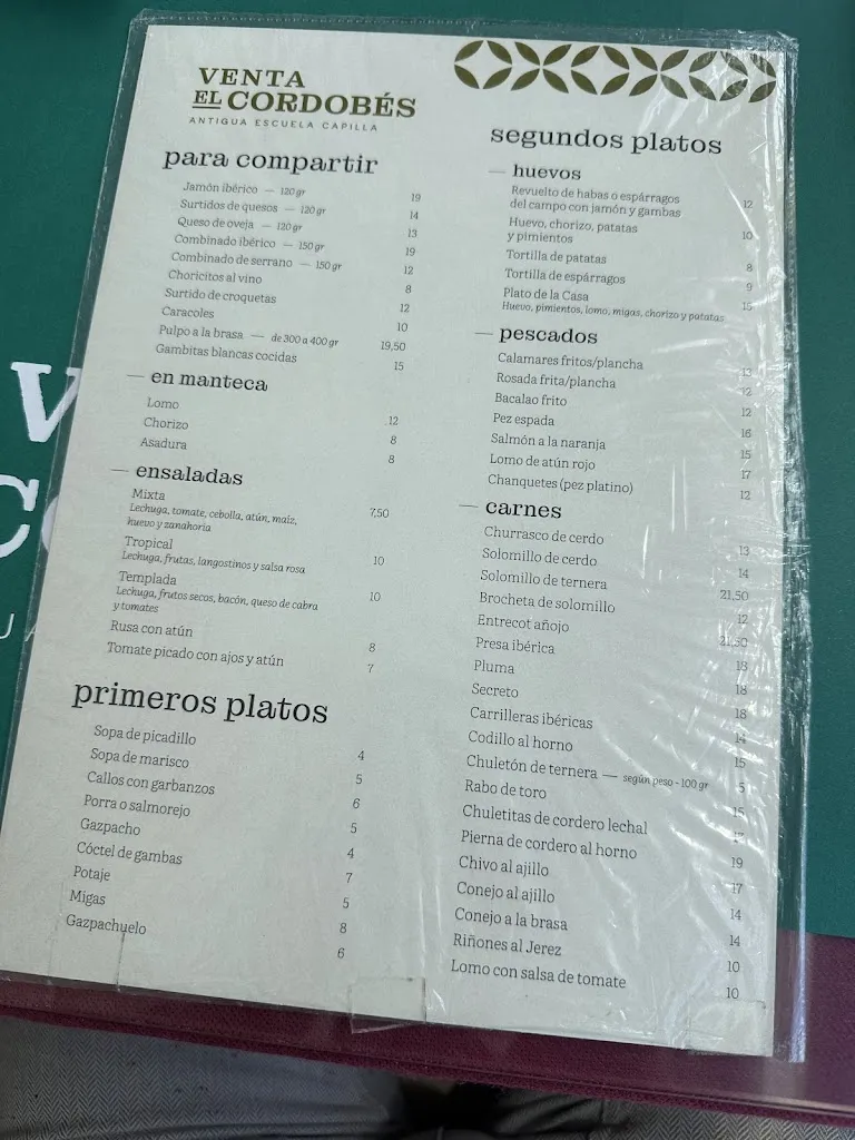Menu_Venta El Cordobés_Villanueva de Teba_image_3