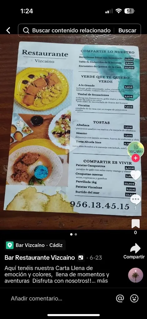 Menu_Restaurante Come ve y Dile_Vizcaínos_image_3