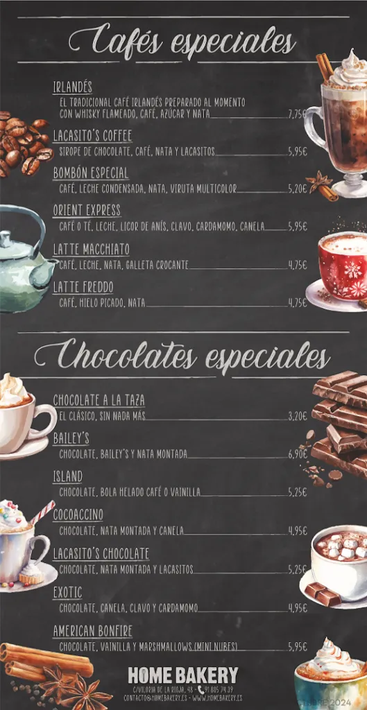 Menu_Home Bakery_Viloria de Rioja_image_1