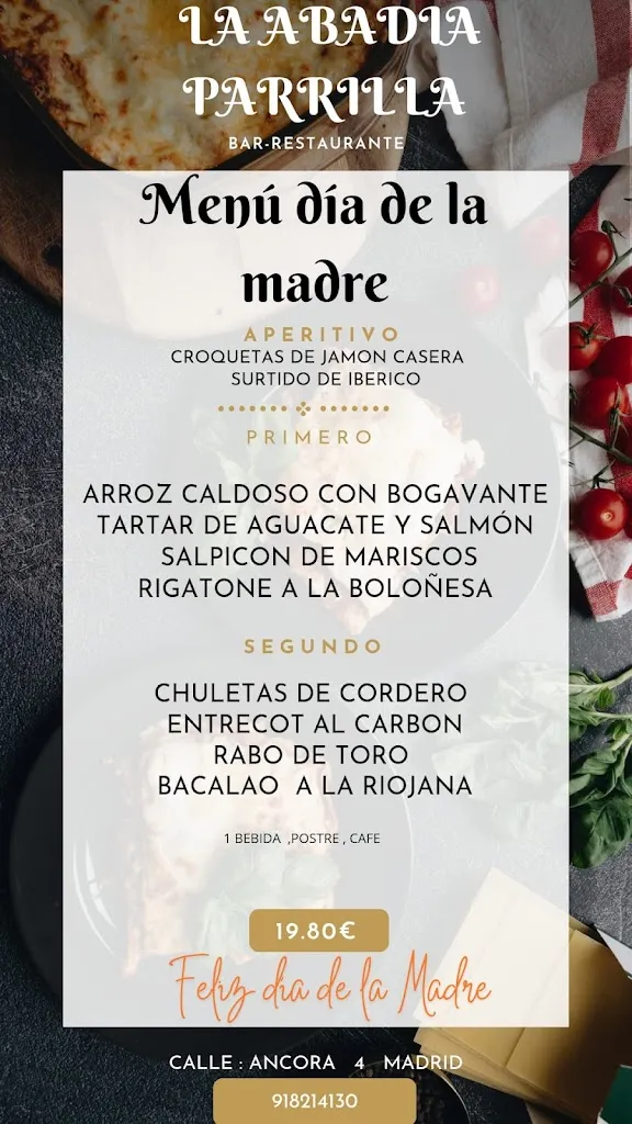 Menu_La Abadía & Parrilla_Abadía_image_1
