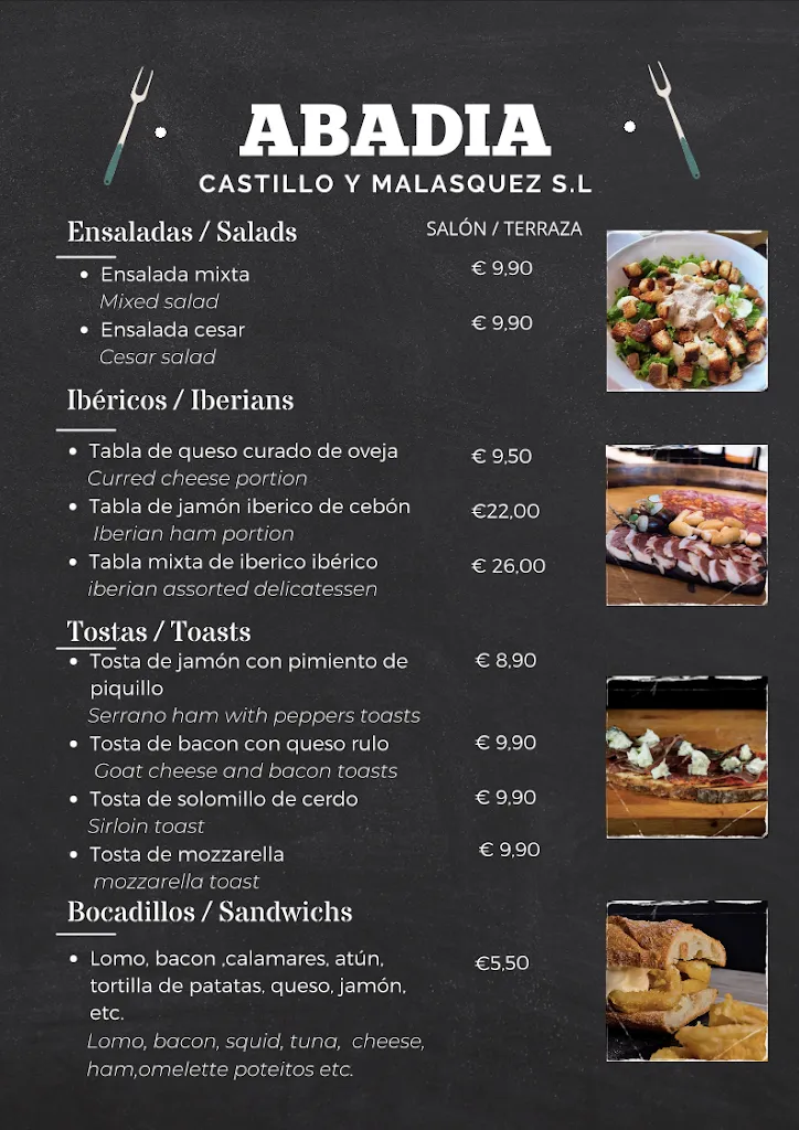 Menu_La Abadía*_Abadía_immagine_1