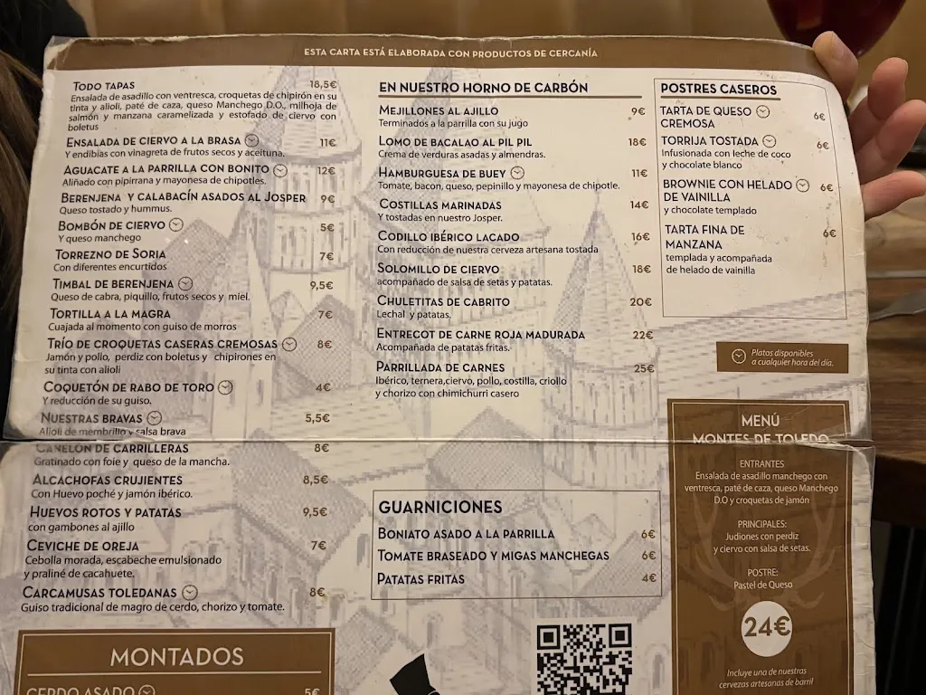 Menu_Cervecería La Abadía_Abadía_image_1