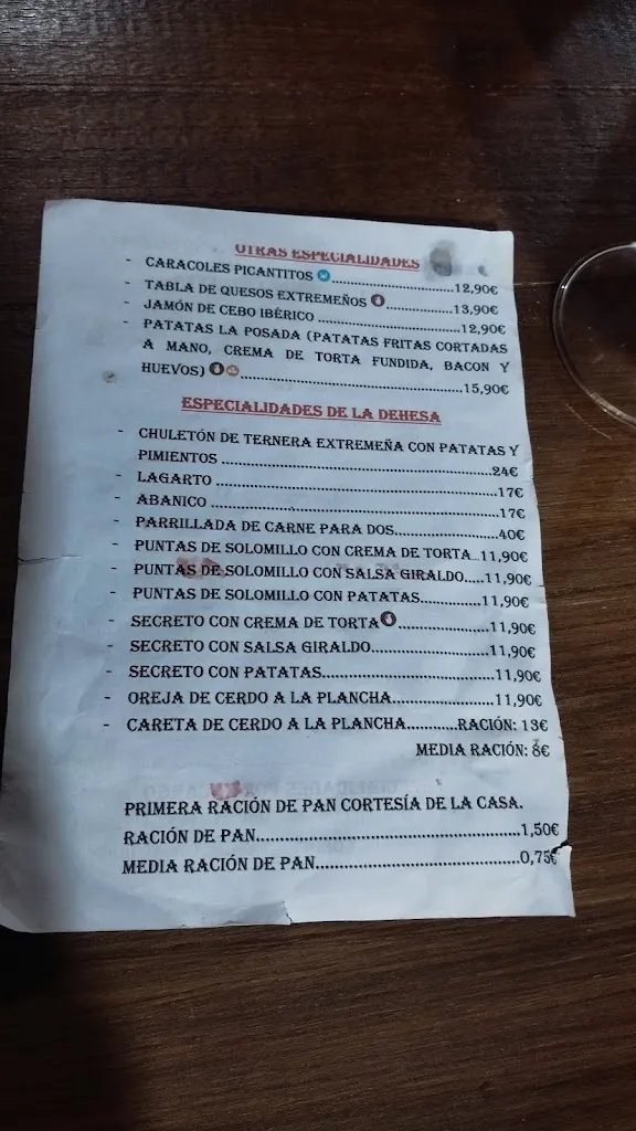 Menu_Restaurante La Posada & Giraldo_Aldea del Cano_image_1