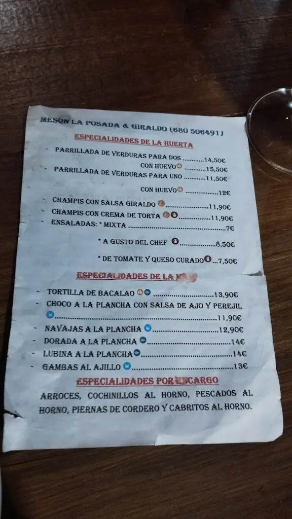 Menu_Restaurante La Posada & Giraldo_Aldea del Cano_image_2