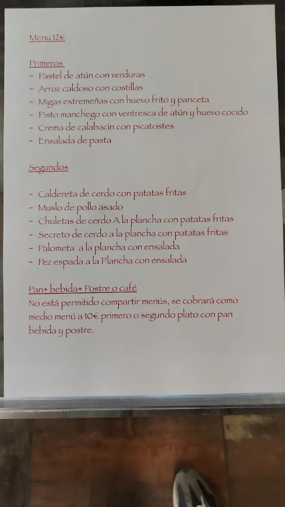 Menu_Restaurante Cruce de Las Herrerías_Alcuéscar_image_3