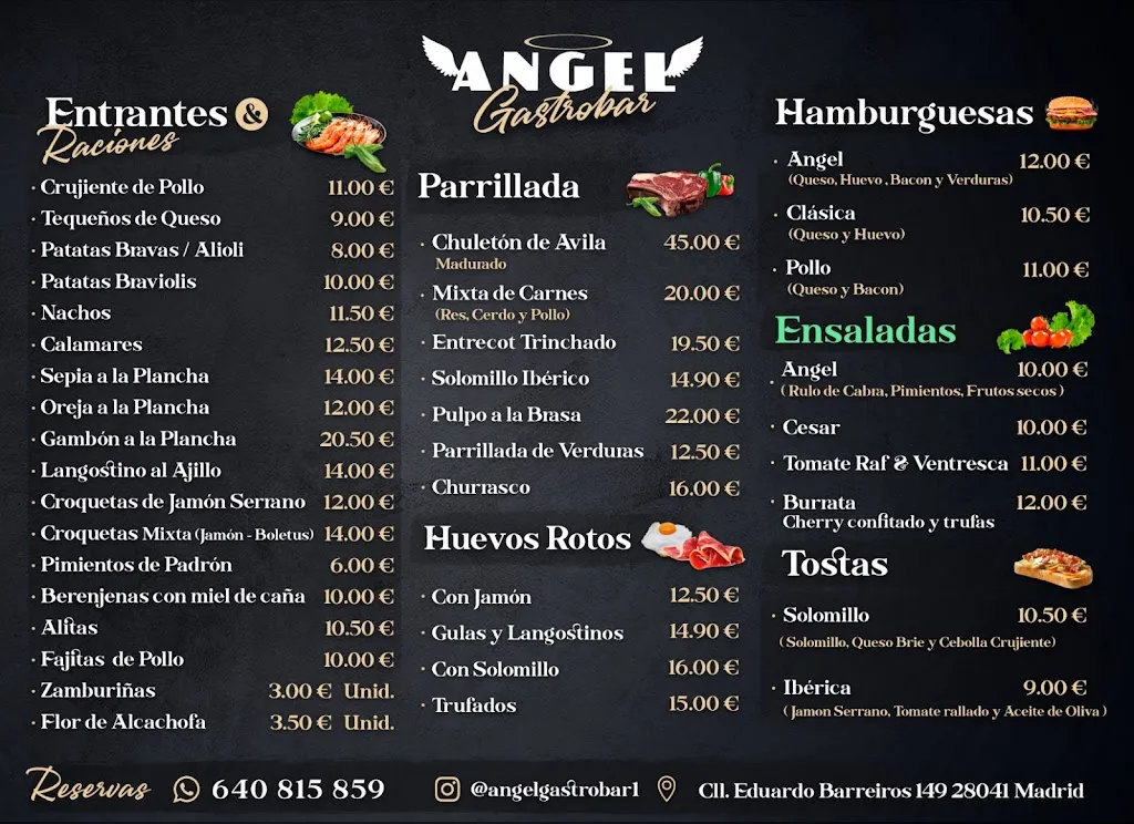 Menu_Angel Gastrobar_Villaverde del Monte_image_2