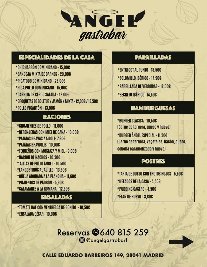 Menu_Angel Gastrobar_Villaverde del Monte_image_4