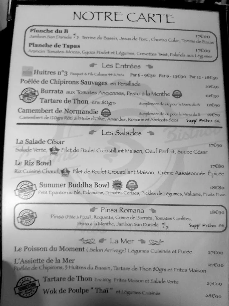 Menu_B Comme Bistrot_Ares_image_4
