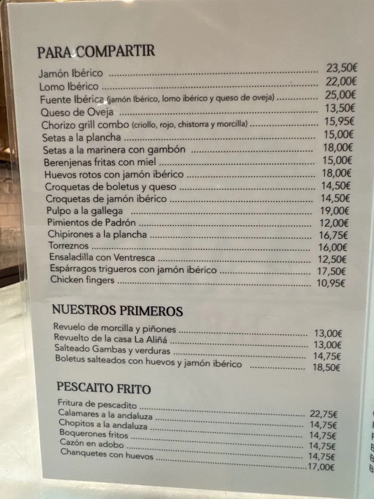 Menu_La Aliñá_Alía_immagine_1