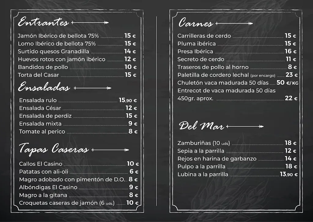 Menu_Cafe Bar 