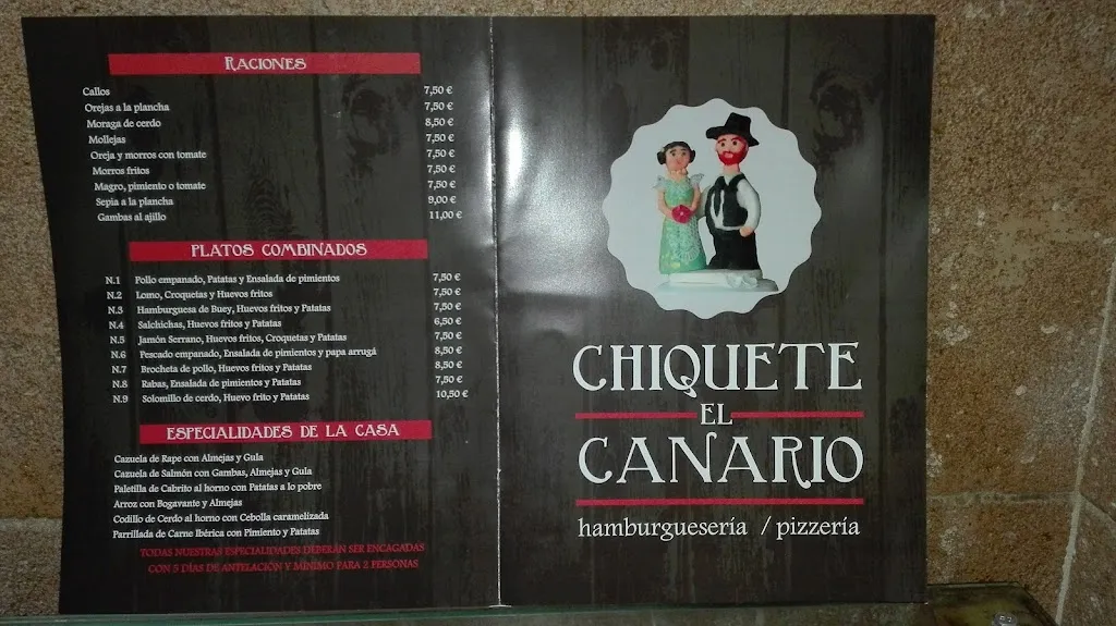 Menu_Chiquete El Canario_Aldeanueva de la Vera_image_2