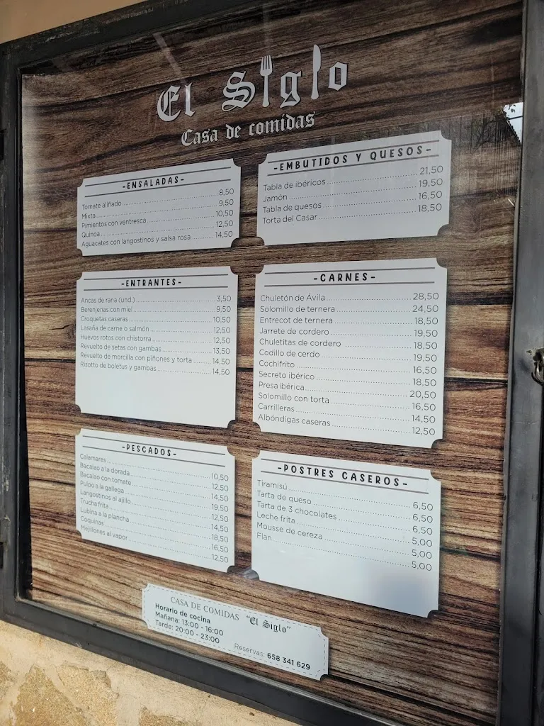 Menu_El Siglo – Restaurante_Aldehuela de Jerte_image_4