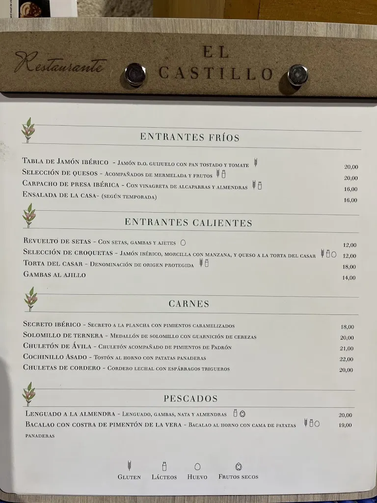 Menu_Restaurante El Castillo_Aldehuela de Jerte_image_2