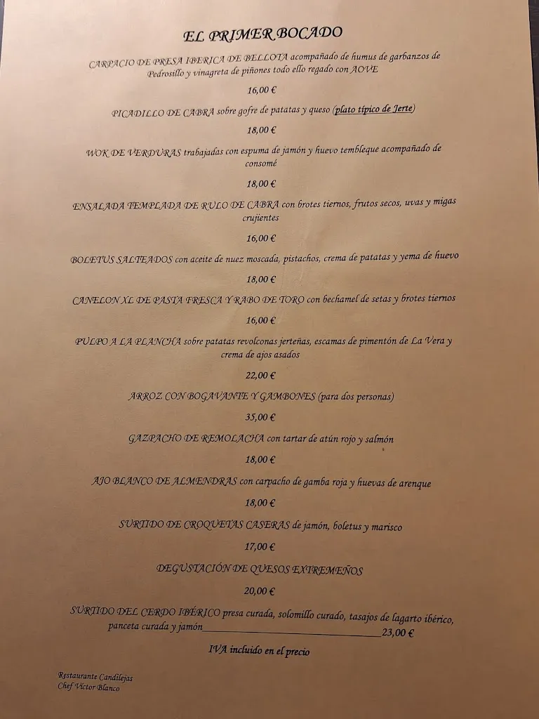 Menu_Candilejas Restaurante_Aldehuela de Jerte_image_1