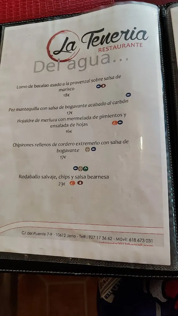 Menu_Restaurante la teneria_Aldehuela de Jerte_image_3