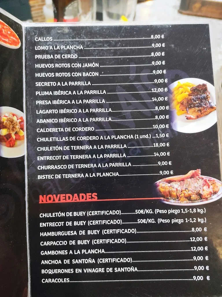 Menu_Restaurante el paraiso de almoharin_Almoharín_image_4